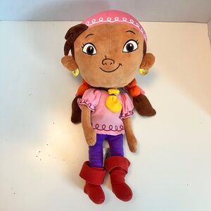 Disney, Jake and the Neverland Pirates Izzy 12" Girl Plush Doll Stuffed Animal